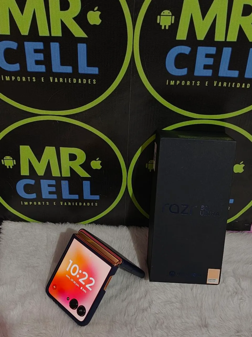RAZR 50 Ultra 512gb 12gb RAM snapdragon 8SGen3 nota e garantia