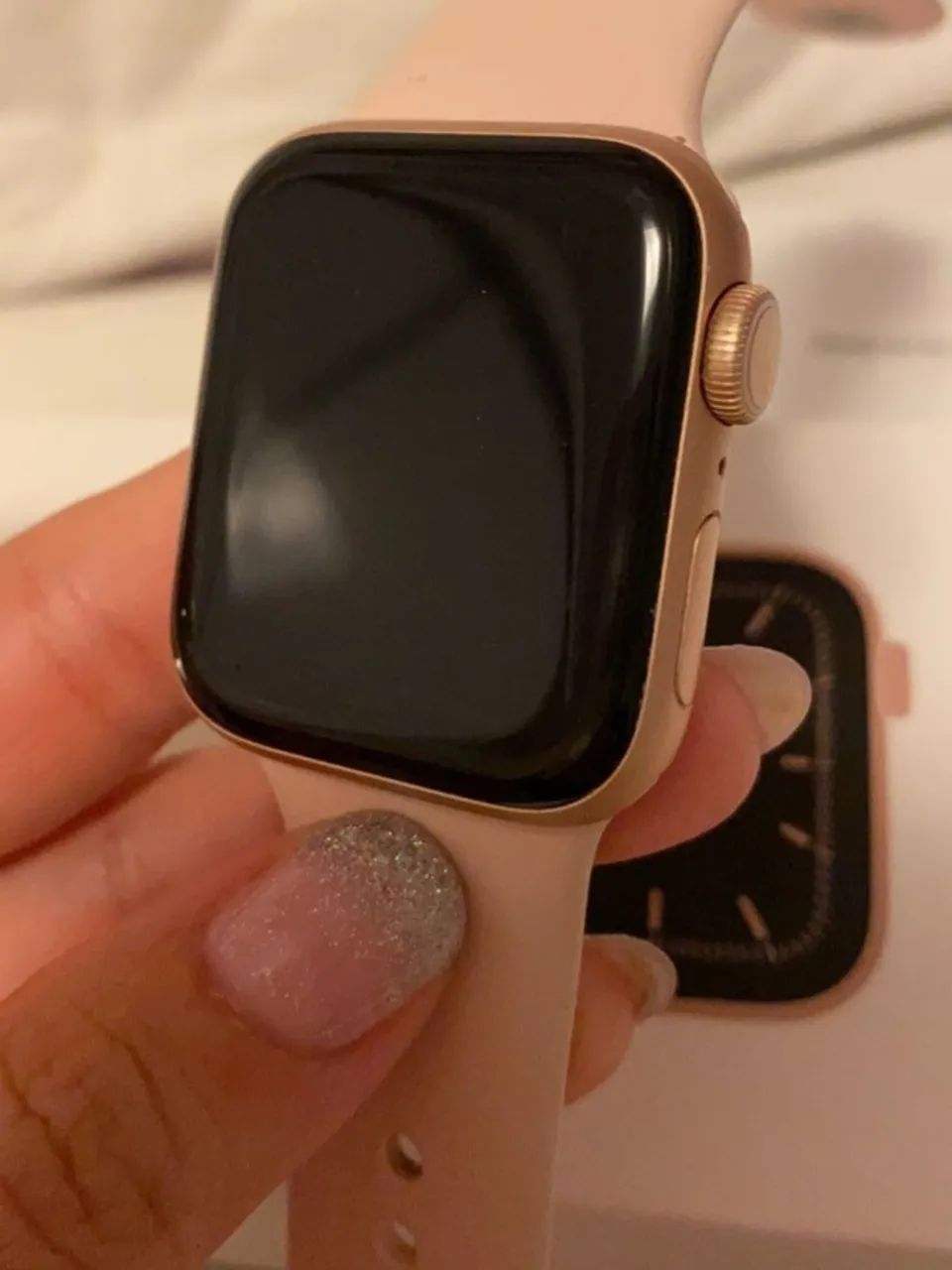 Apple Watch Serie 5 40mm Rose Gold - Funcionando Perfeitamente - Foto 3