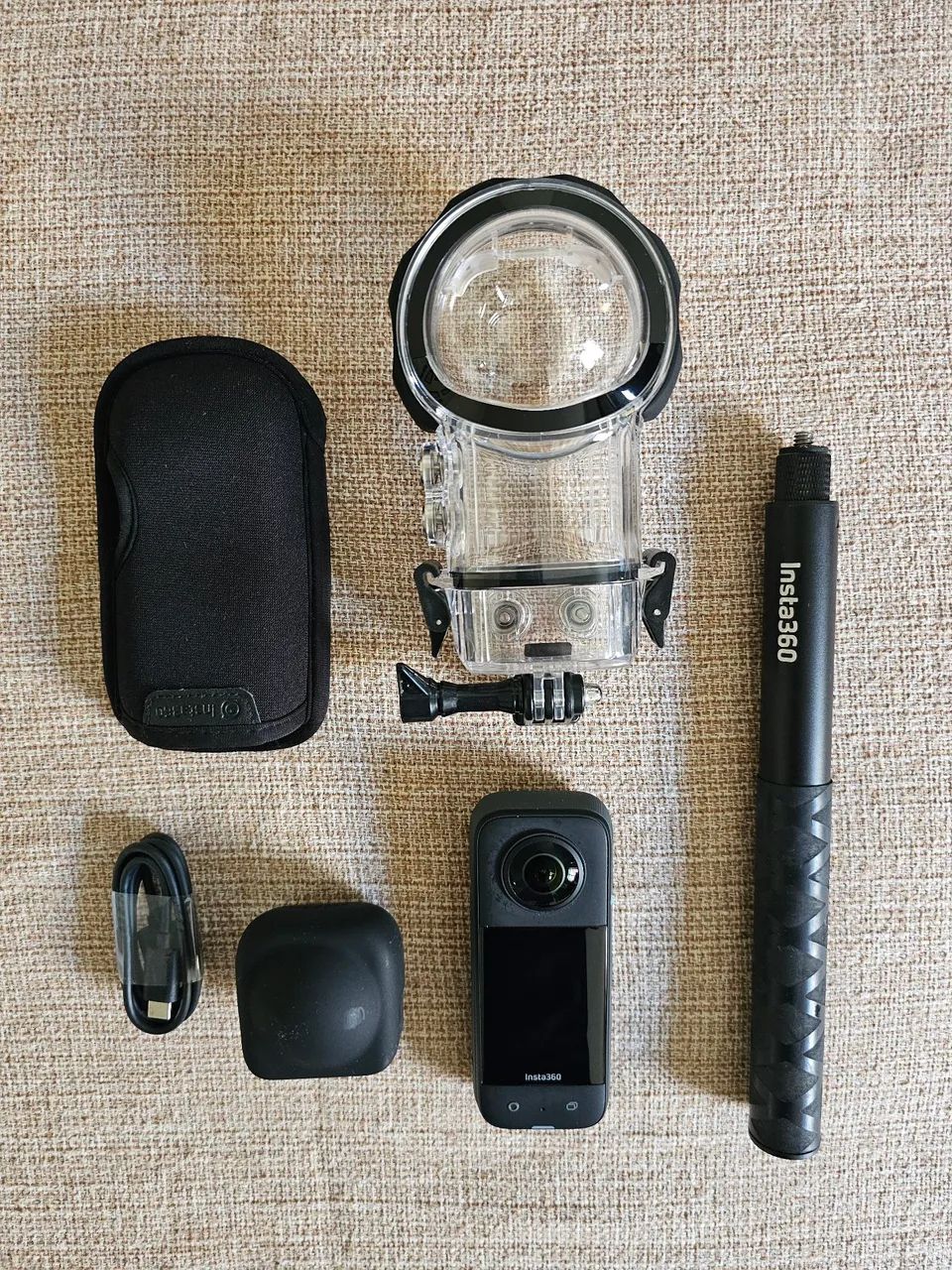 Câmera Insta360 X3 - Kit Completo