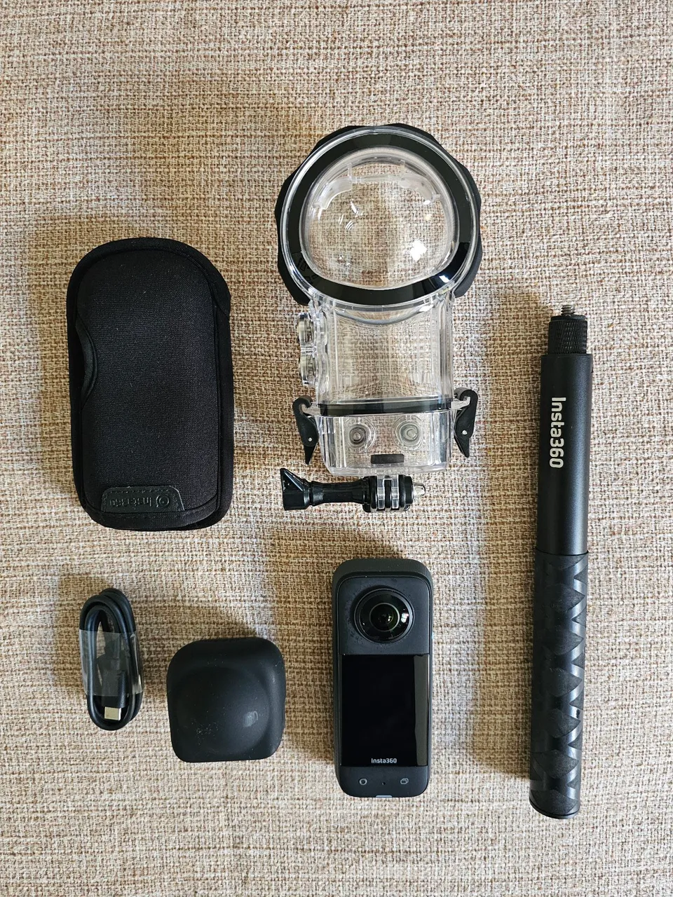 Câmera Insta360 X3 - Kit Completo