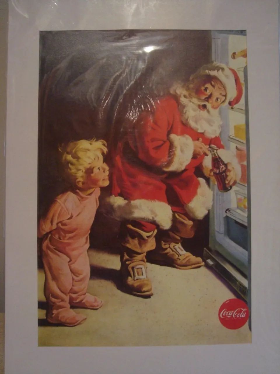 Pôster Papai Noel Coca Cola