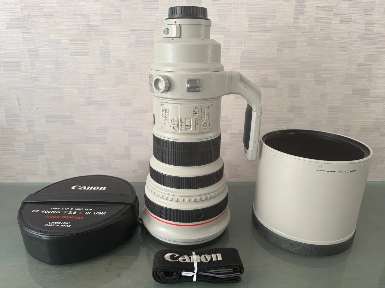 Canon EF 400mm f/2.8 IS - Impecável | Único Dono | Estado de Nova