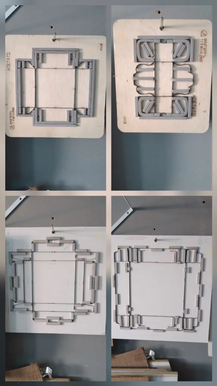 Facas de corte diversas. 15 conjuntos para caixas para bolos, doces, panetone, pizza - Foto 3