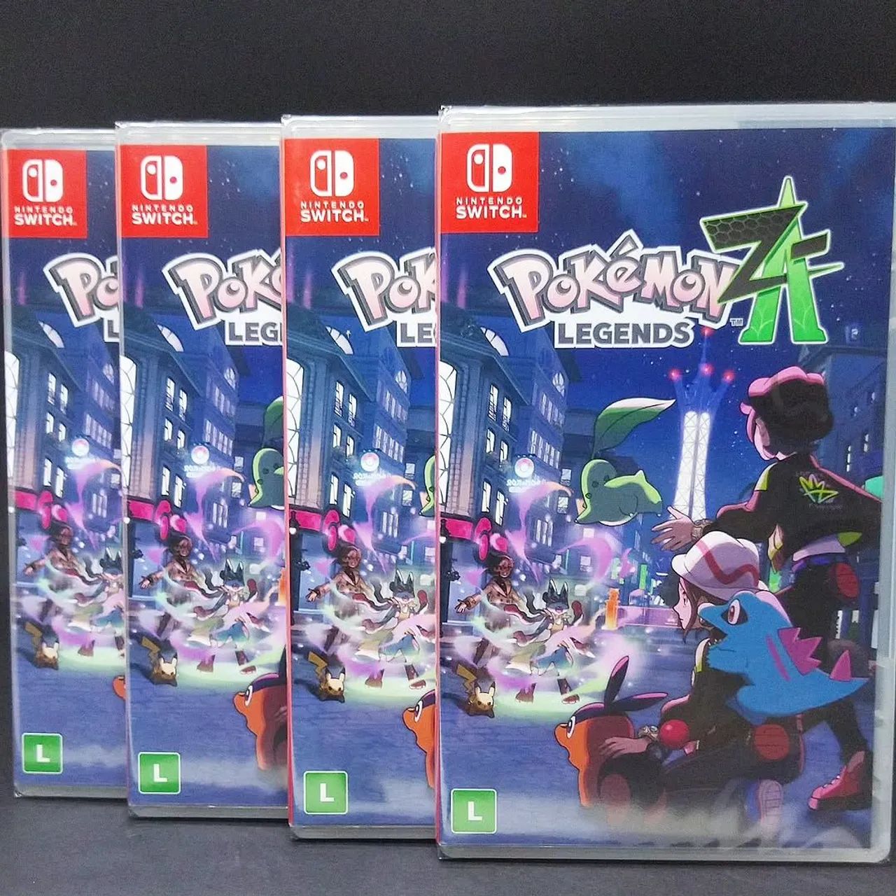 Mega Lançamento Pokémon Legends Z-A em estoque 