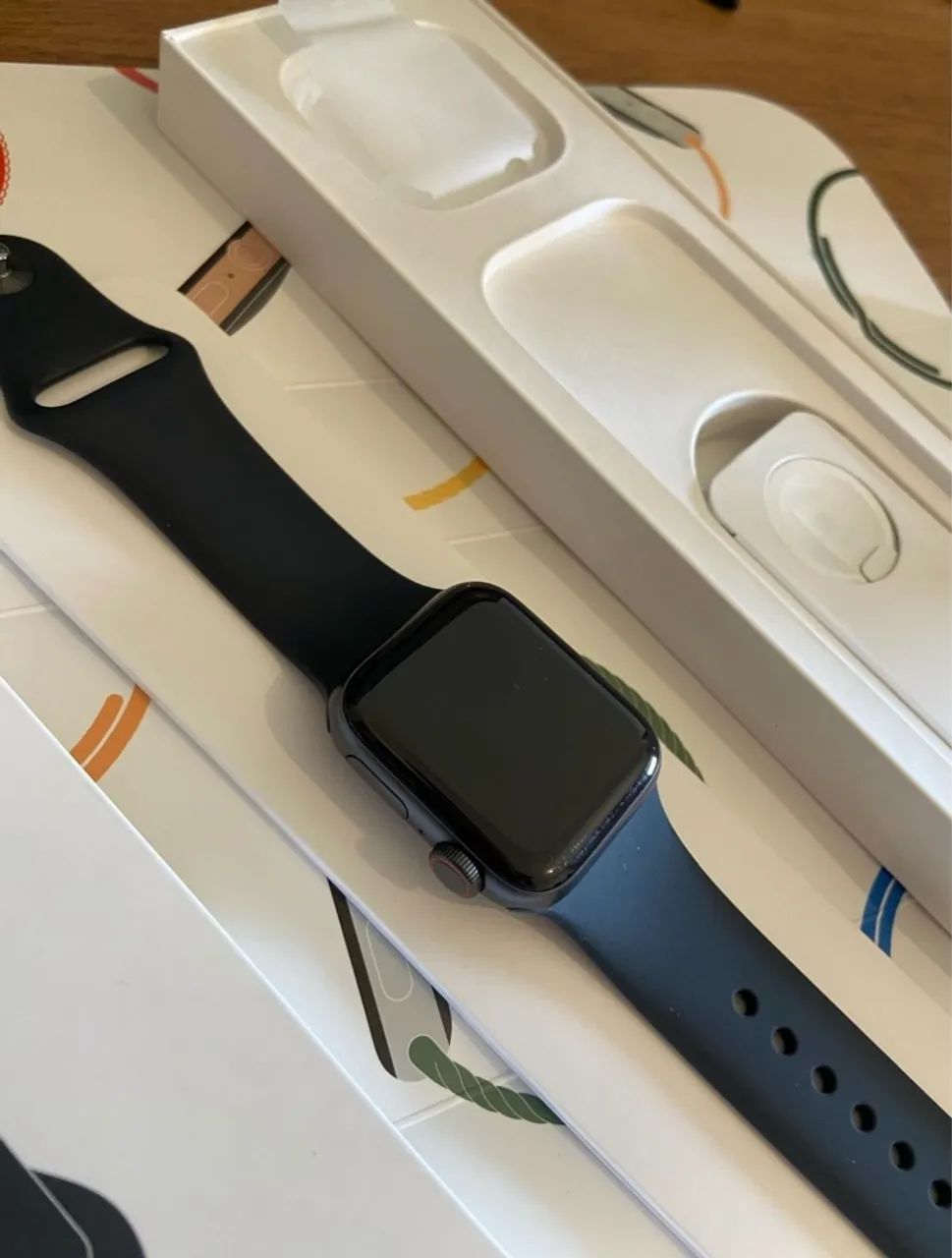 Apple Watch SE 2 44mm geração completo com nota fiscal  - Foto 2