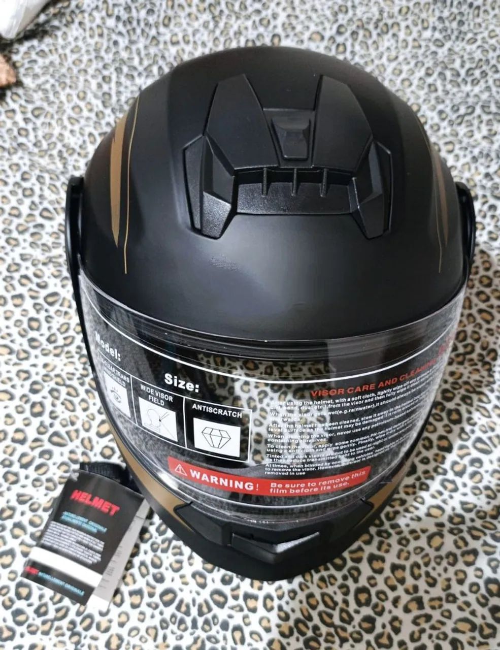 Capacete Articulado - Tipo Polícia - 58/59 - Foto 4