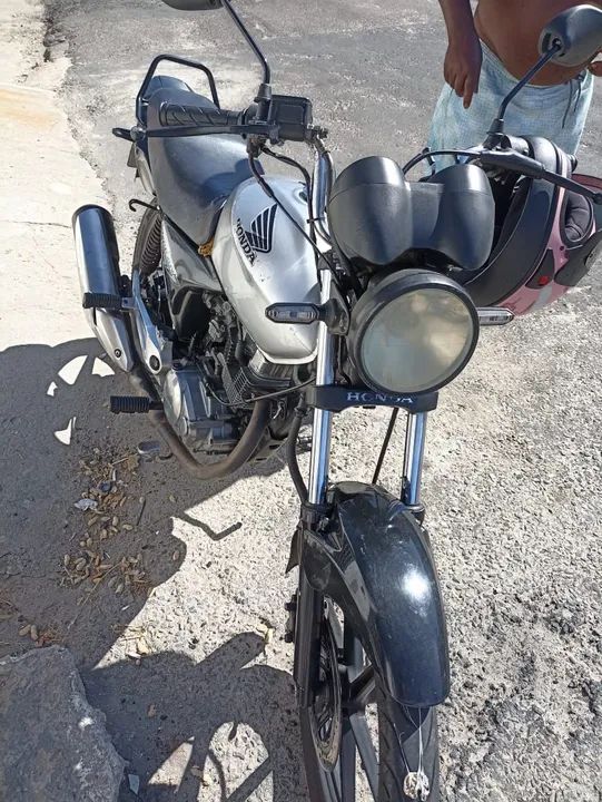 Honda CG 150 - prata 2006 - Foto 3