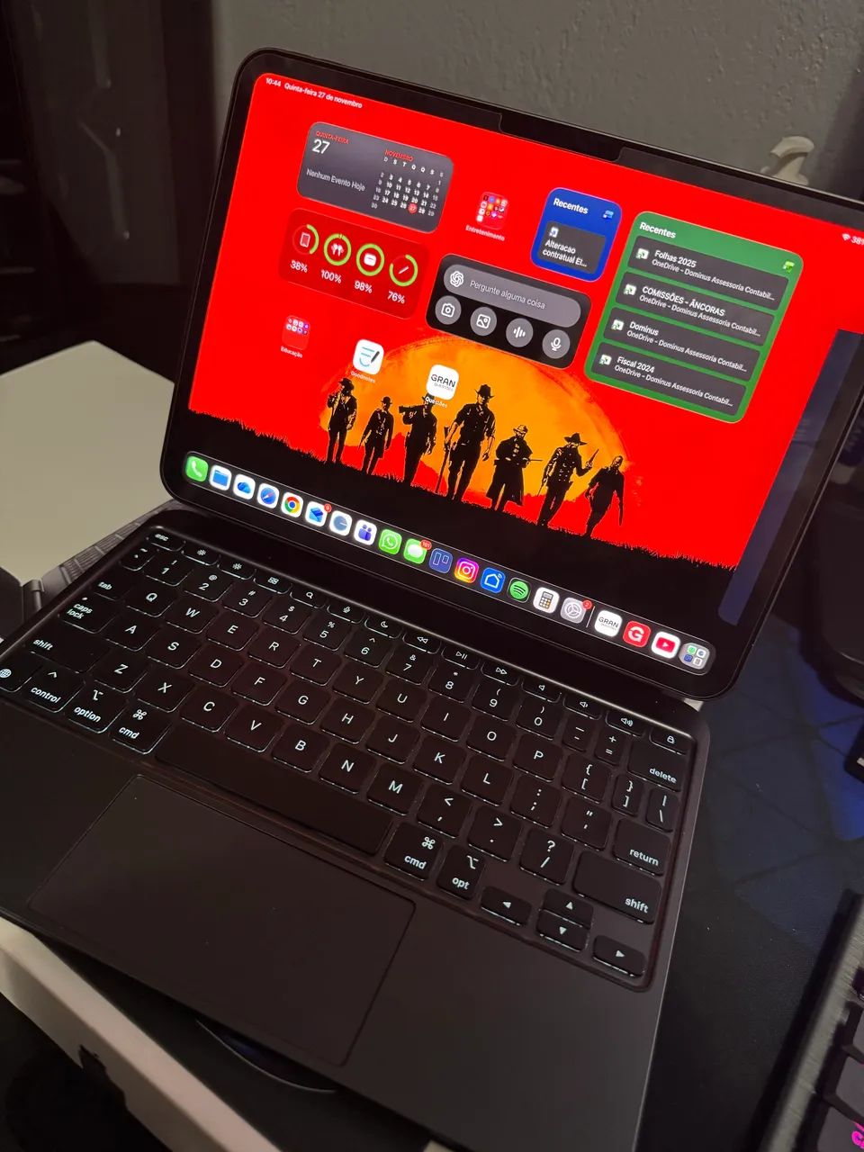 iPadPro11/MagicKeyboard/ApplePencil その他 iPad Pro 11 M4 + Magic Keyboard + Apple Pencil Pro - Tablets e E