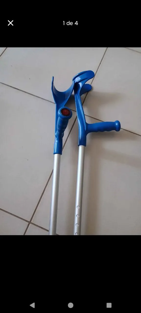 Par de Muletas para Adulto