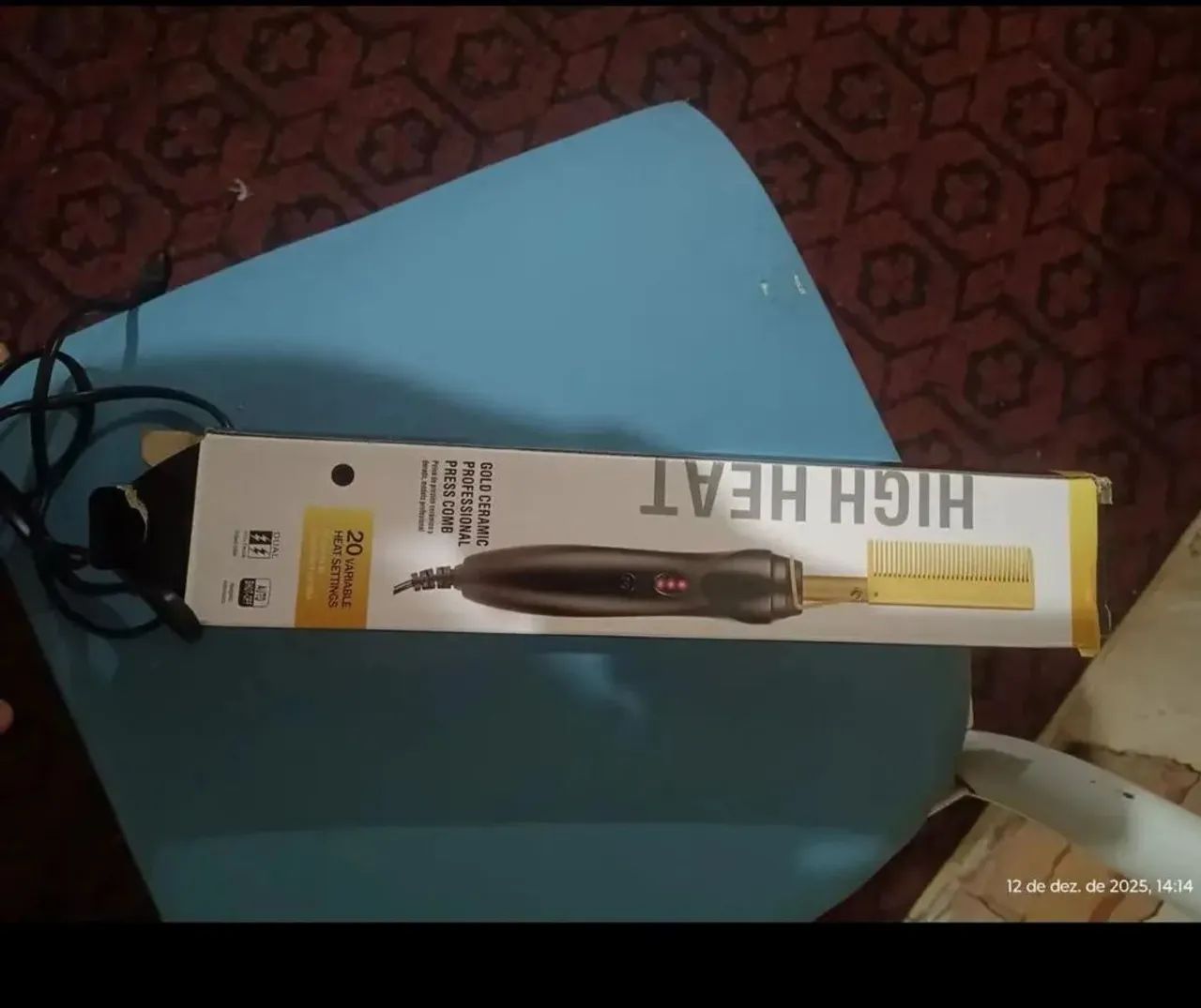 Vendo secador e pente elétrico alisador ambos funciona perfeitamente  - Foto 3