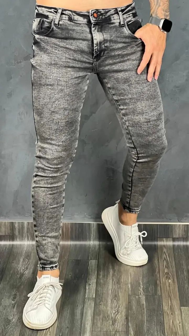 Calças Jeans Skinny  - Foto 4