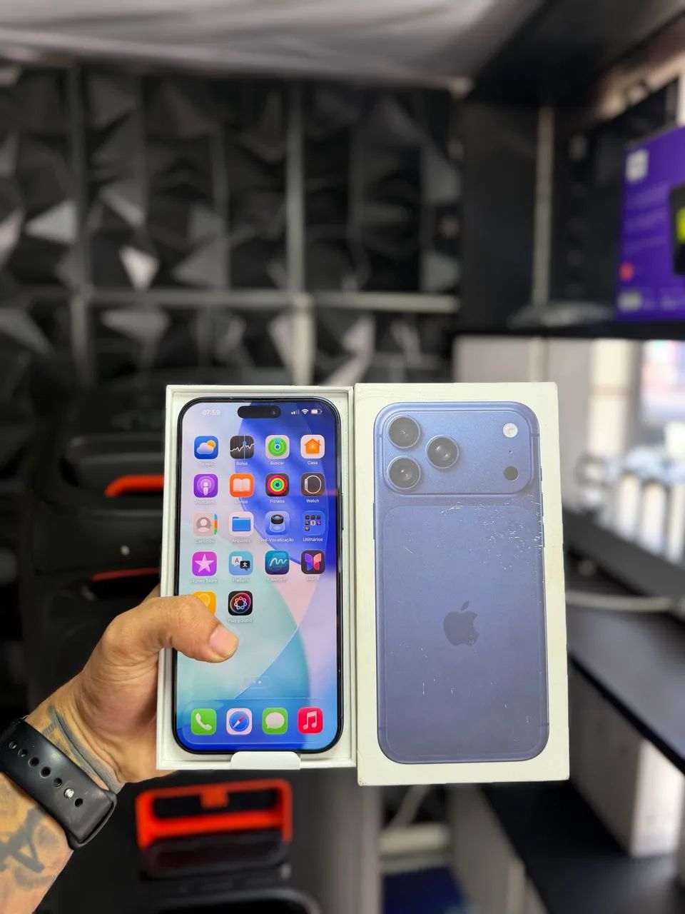 IPHONE 17 PRO MAX 256 GIGAS AZUL  - Foto 5
