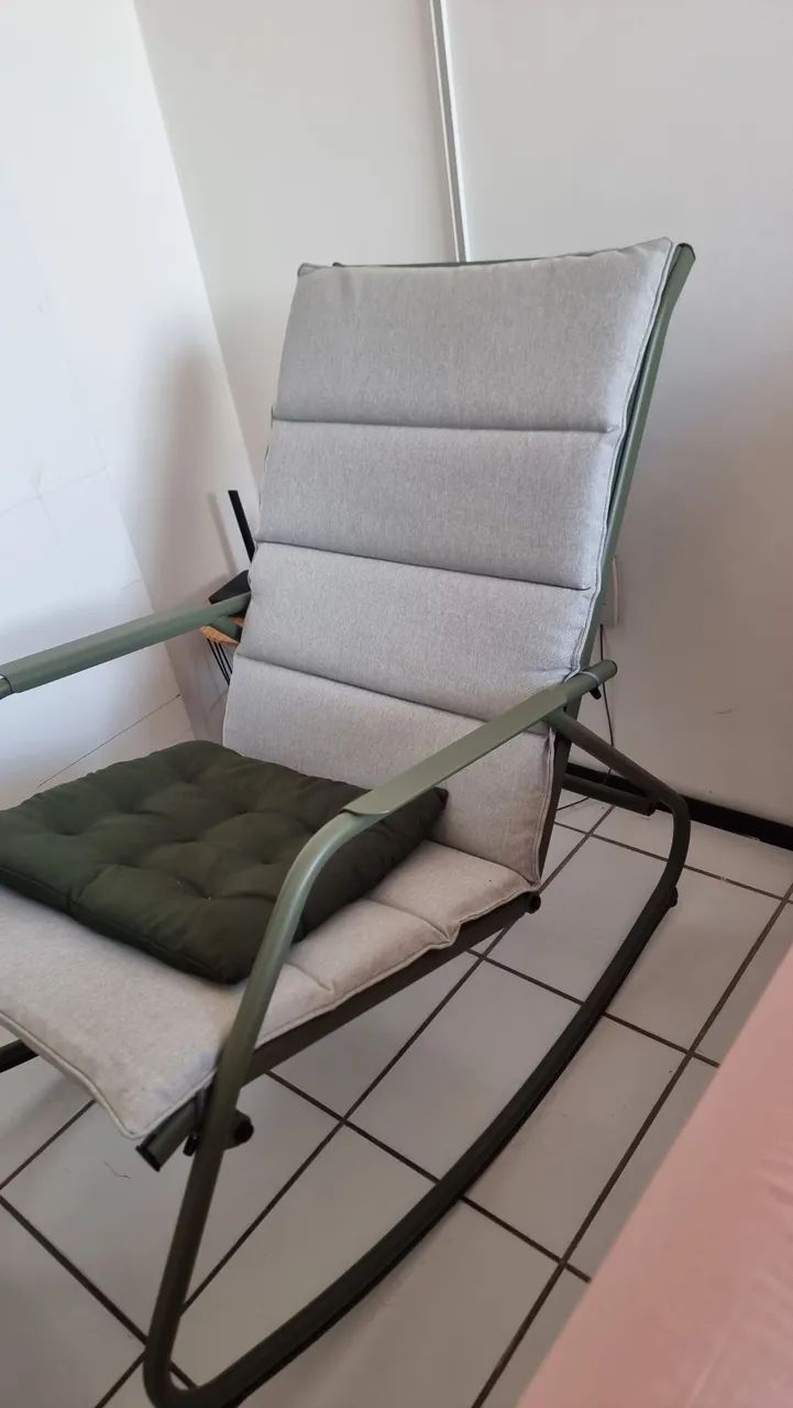 Cadeira de balanço para área externa - Foto 5