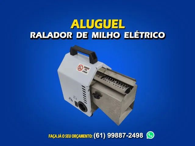 Aluguel Ralador De Milho Elétrico