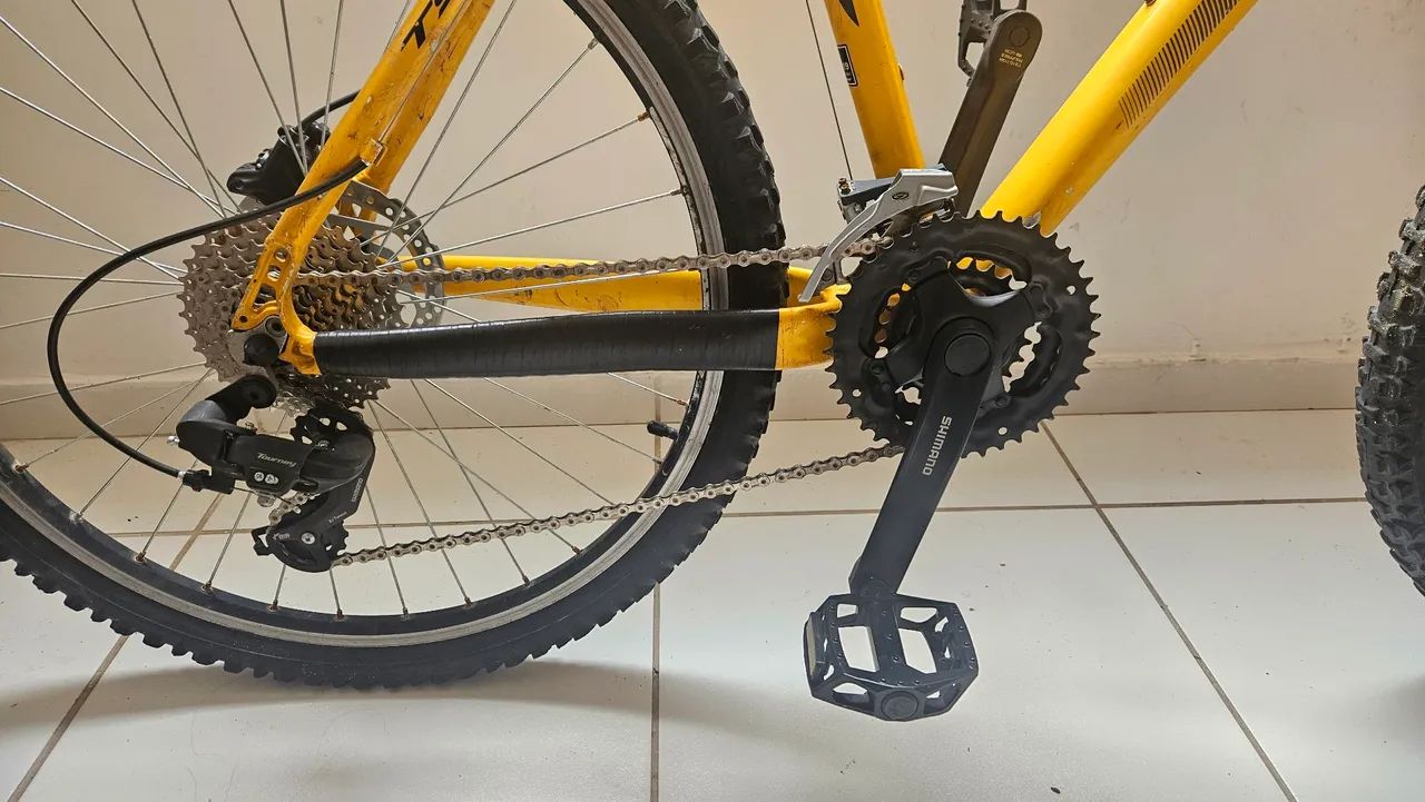 Bicicleta MTB TSW Elite - Freio Hidráulico e Peças Shimano - Ótimo Estado - Foto 2