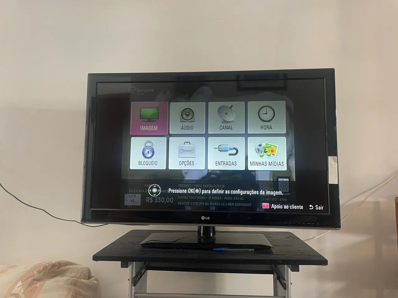Televisão LG modelo LED-LCD 42LS3400 - Foto 5