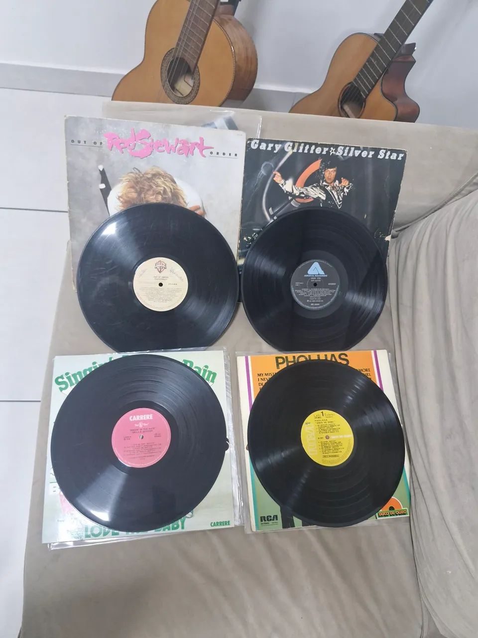 Vinil Rod Stewart Gary Glitter Pholhas - Foto 2