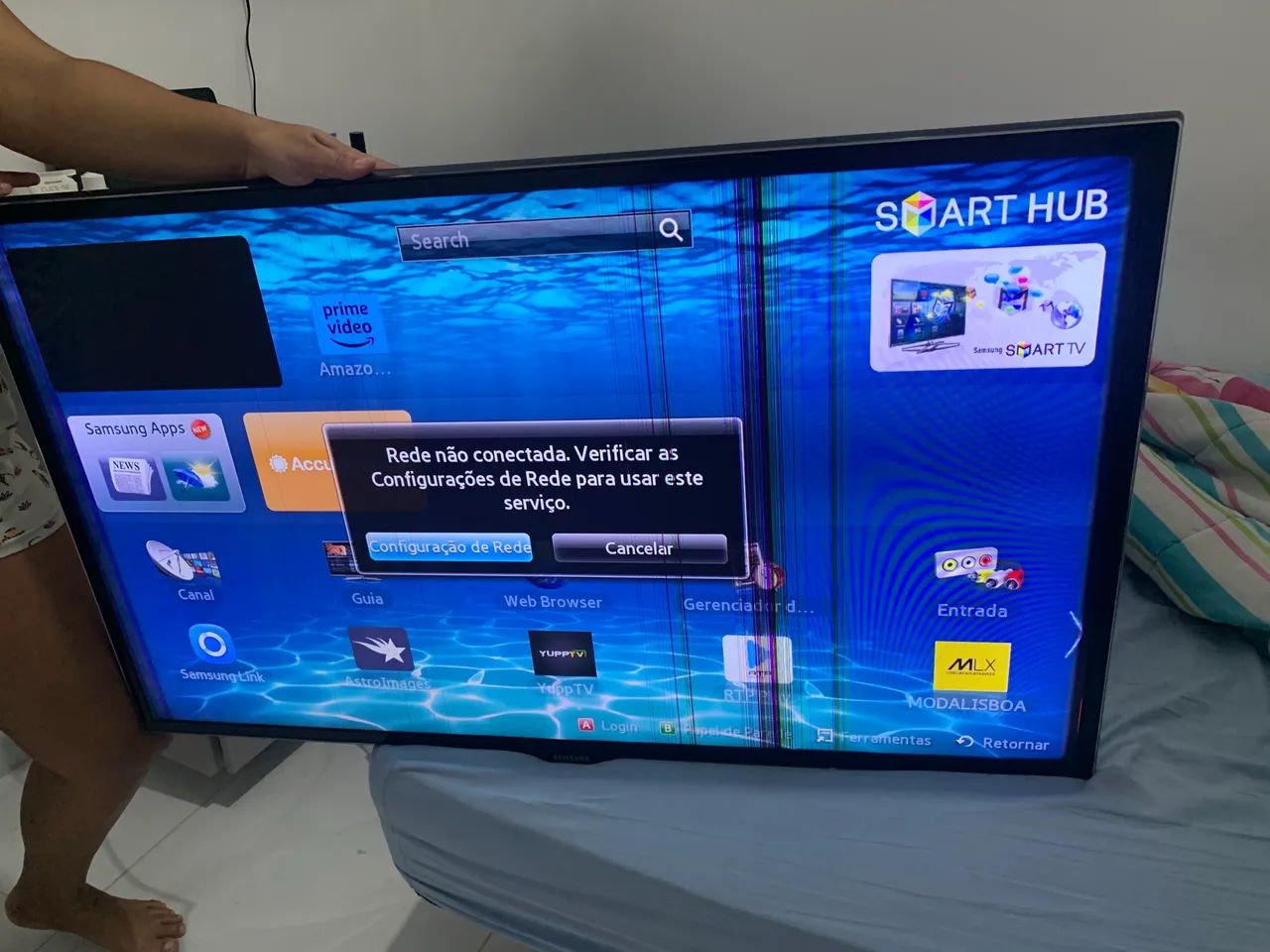 Vendo televisão 50 polegadas Samsung  - Foto 2