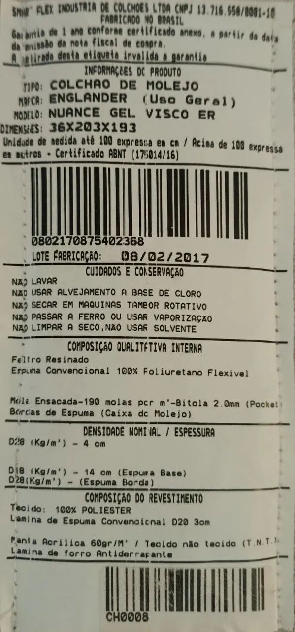 Colchão Englander Nuance  - Foto 5
