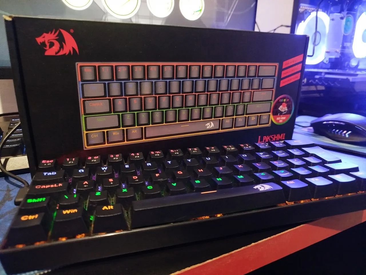 TECLADO REDRAGON LAKSHMI 60% - Foto 2