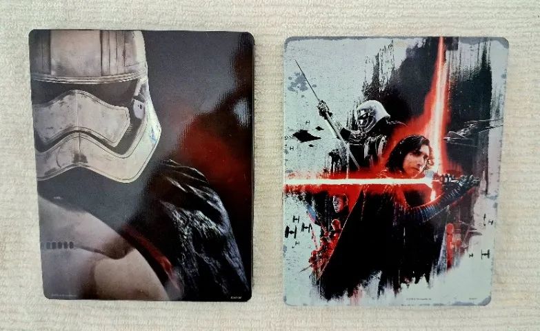 Blu-rays Steelbook Star Wars - O Despertar da Força e Os Últimos Jedi (Edições Especiais) - Foto 3