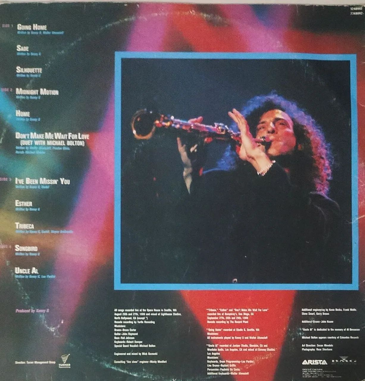 Vendo disco vinil Kenny G Live  - Foto 2