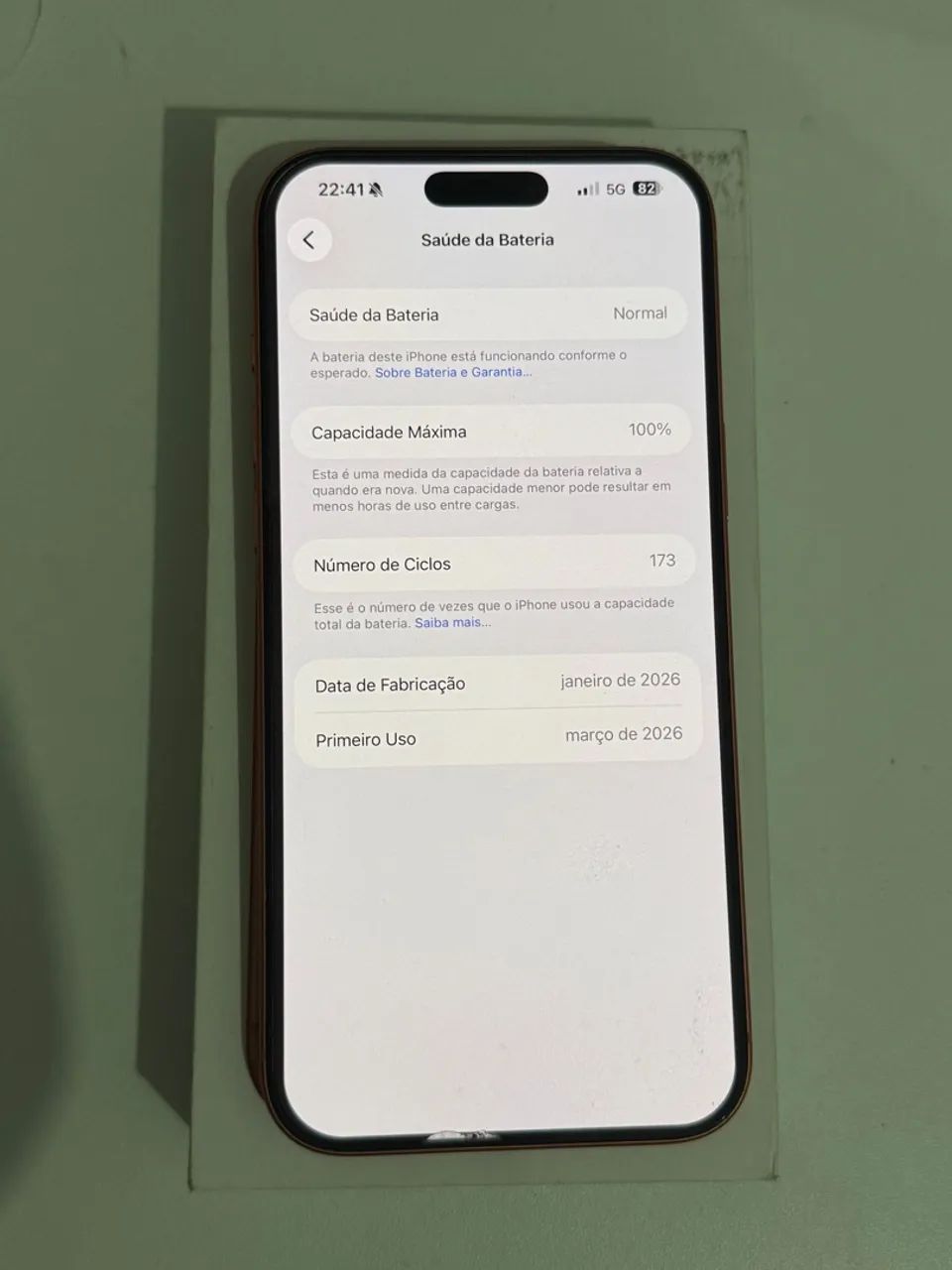 iPhone 17 pro max zerado ! 100% saúde único dono ! - Foto 2