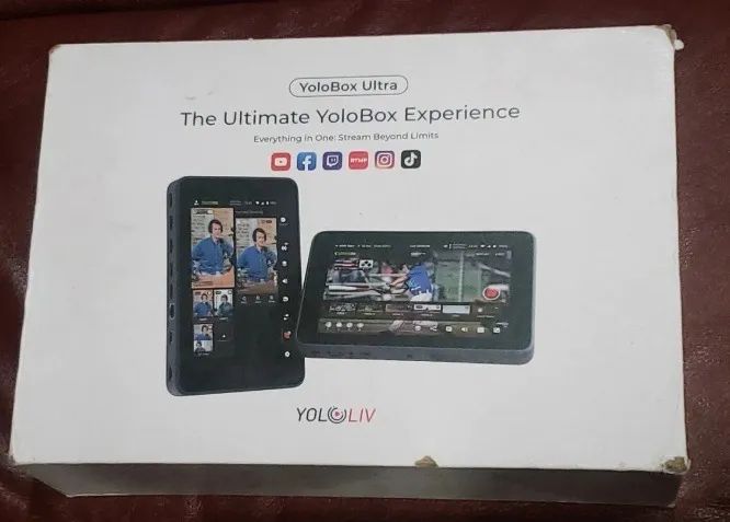 Monitor E Switcher De Corte  Yololiv Yolobox Ultra All-in-one (NOVO) - Foto 3