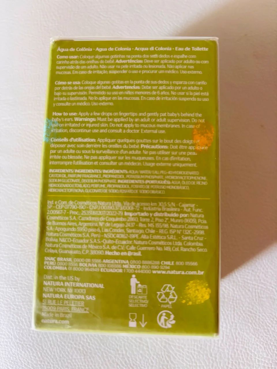 Vendo Colônia Natura Mamãe e Bebê 100 ml - Foto 2