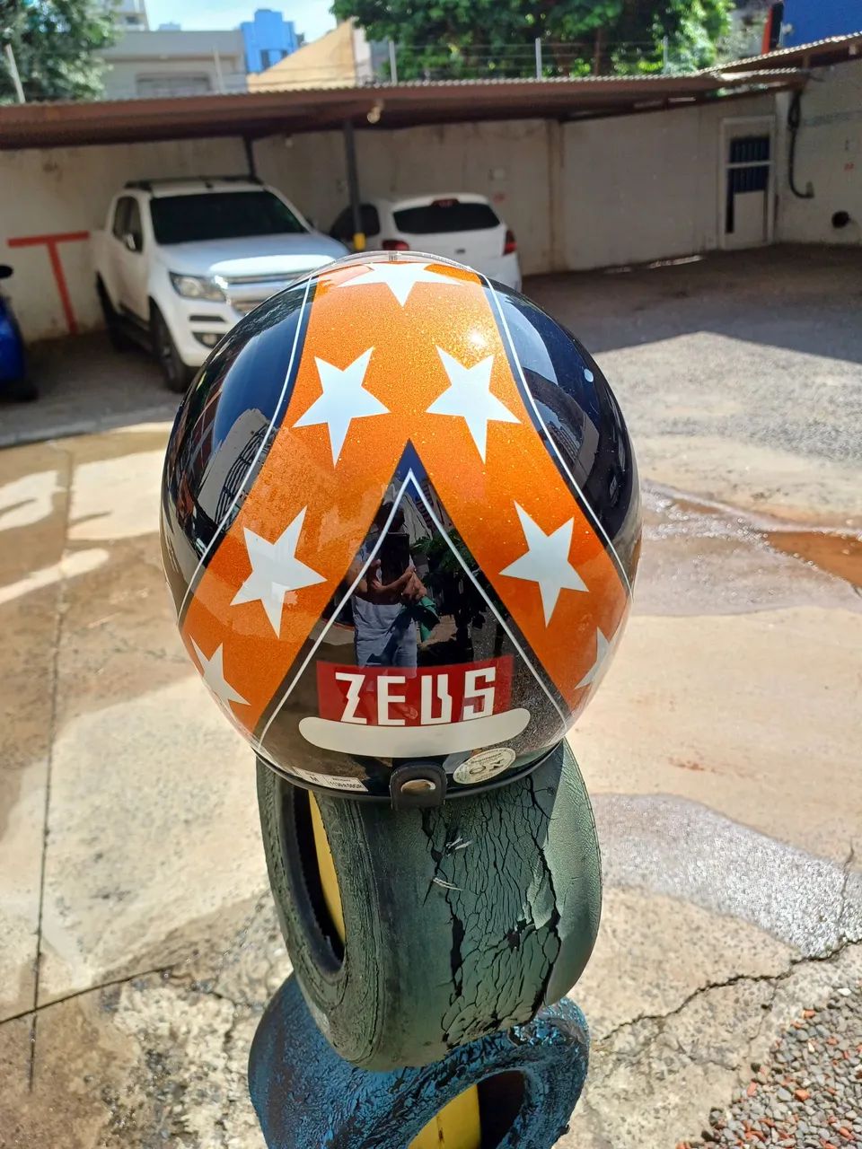 VENDO CAPACETE ZEUS - Foto 2