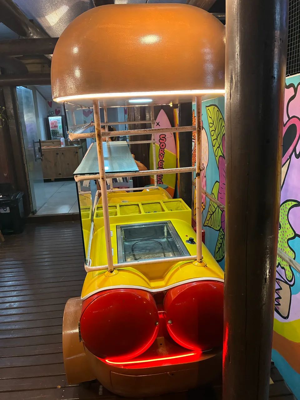 Carrinho de cachorro quente c/ frigobar - Foto 4
