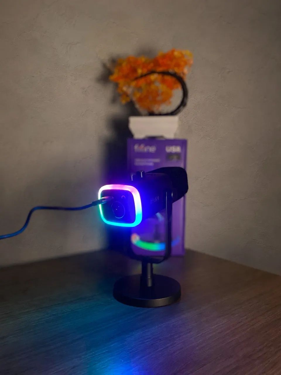 Microfone FiFine AM8 Gamer, novo nunca usado  - Foto 3