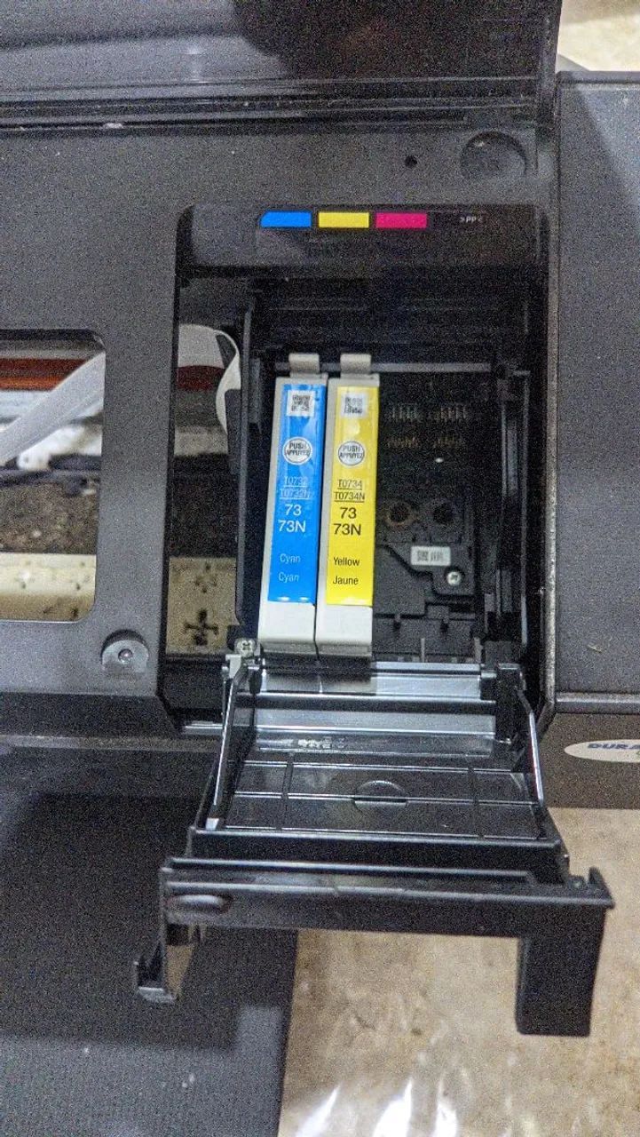 Impressora Epson Stylus T24 Retirada De Peças - Foto 3