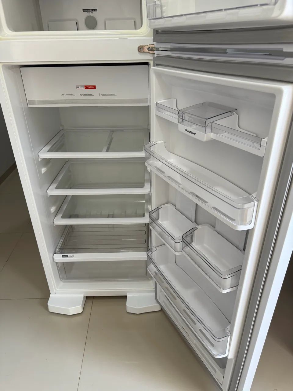 Geladeira Brastemp 400 Litros Frost Free Cor Branca 220v Semi - Nova - Foto 5