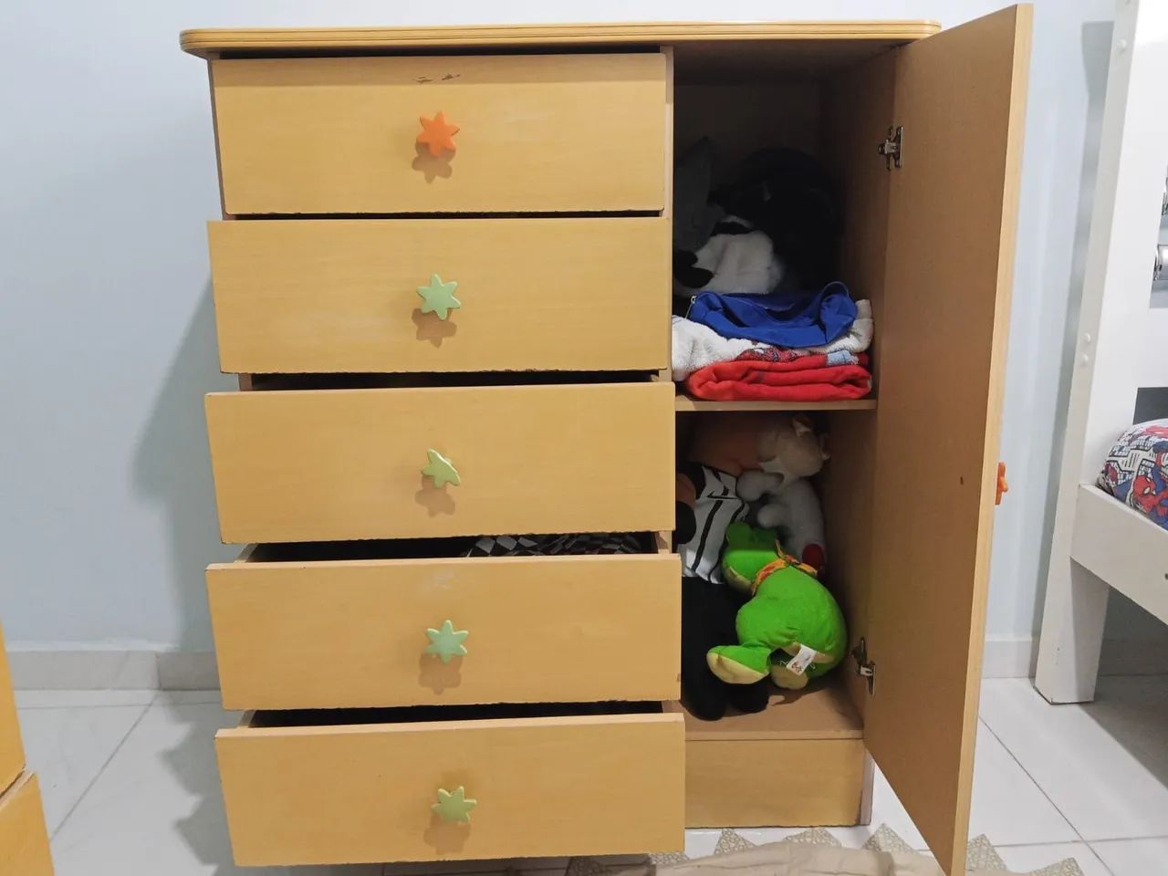 Guarda roupa e cômoda infantil - Foto 2