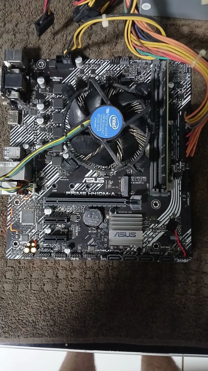 Placa mãe ASUS PRIME H410M-H socket LGA 1200 - Foto 3