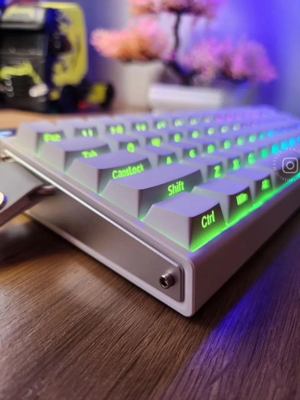 TECLADO MAGNETICO AULA HERO 68HE - Foto 2