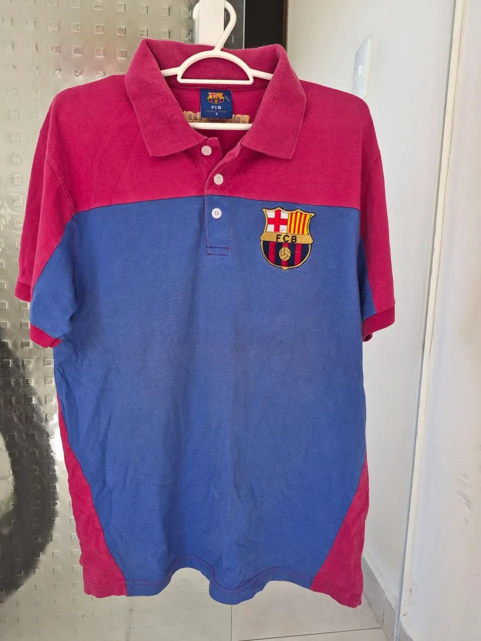 Camisa Barcelona tam G  - Foto 2