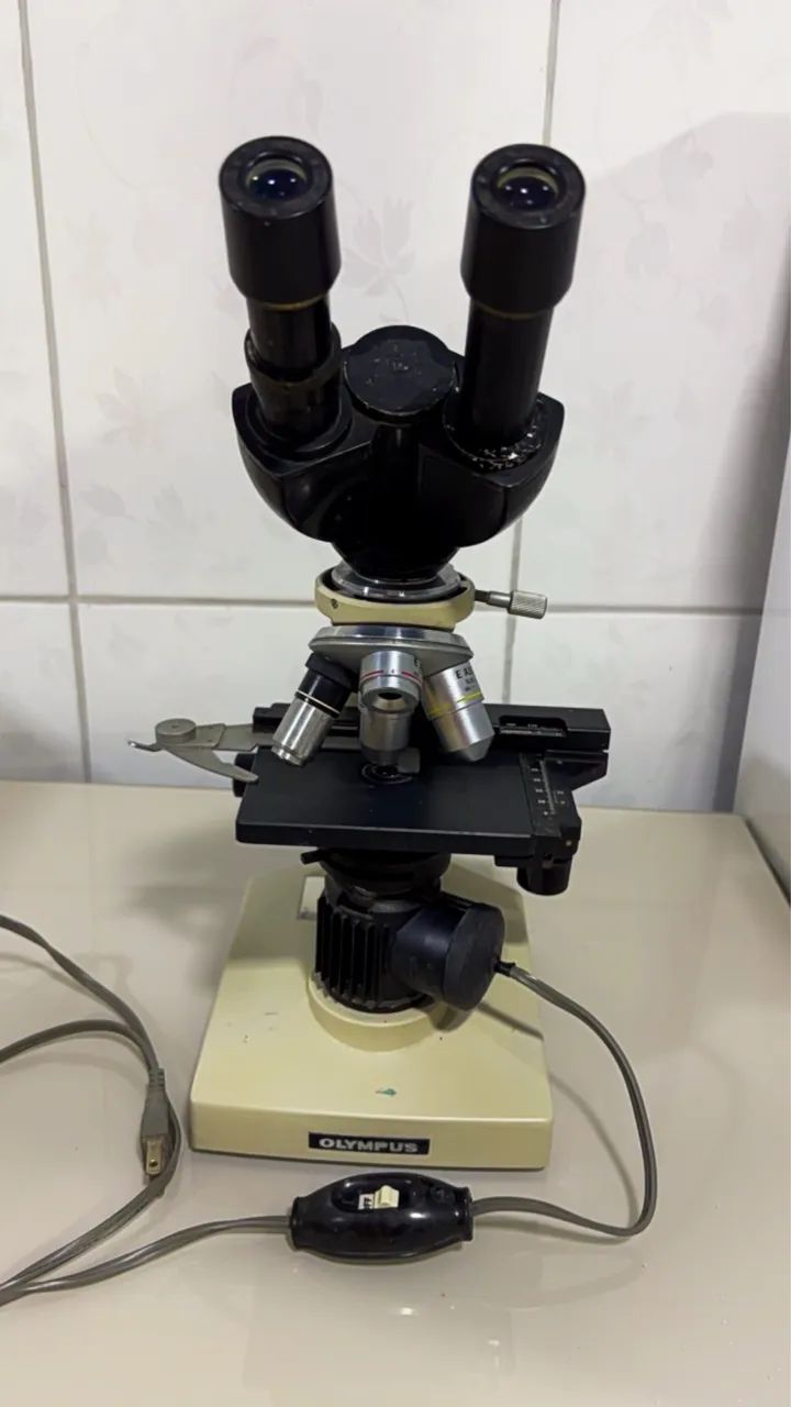 Microscópio Olympus CH-2/CHT Binocular - 4 Objetivas  - Foto 5