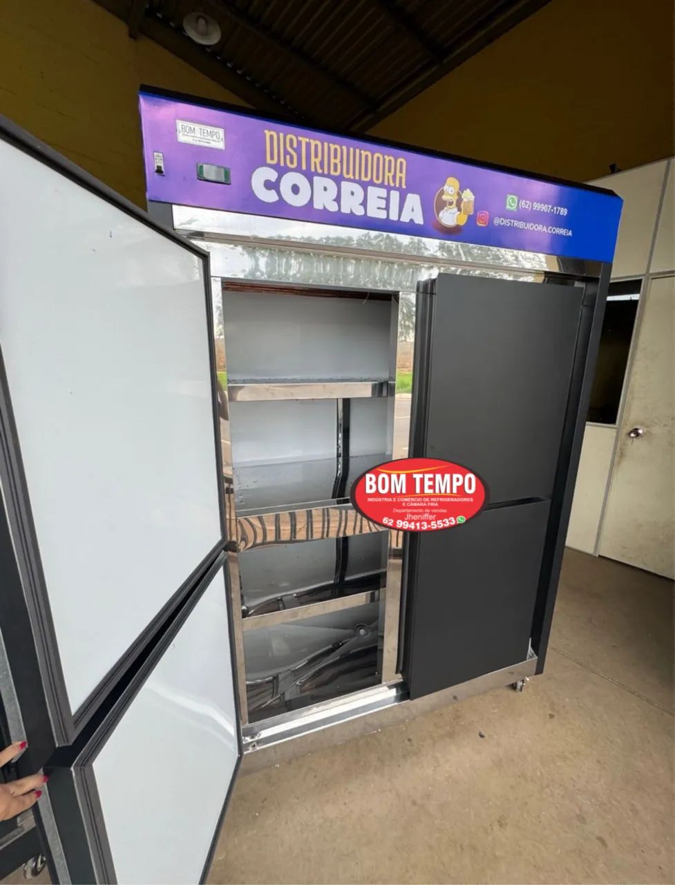 Câmara fria a pronta entrega! 