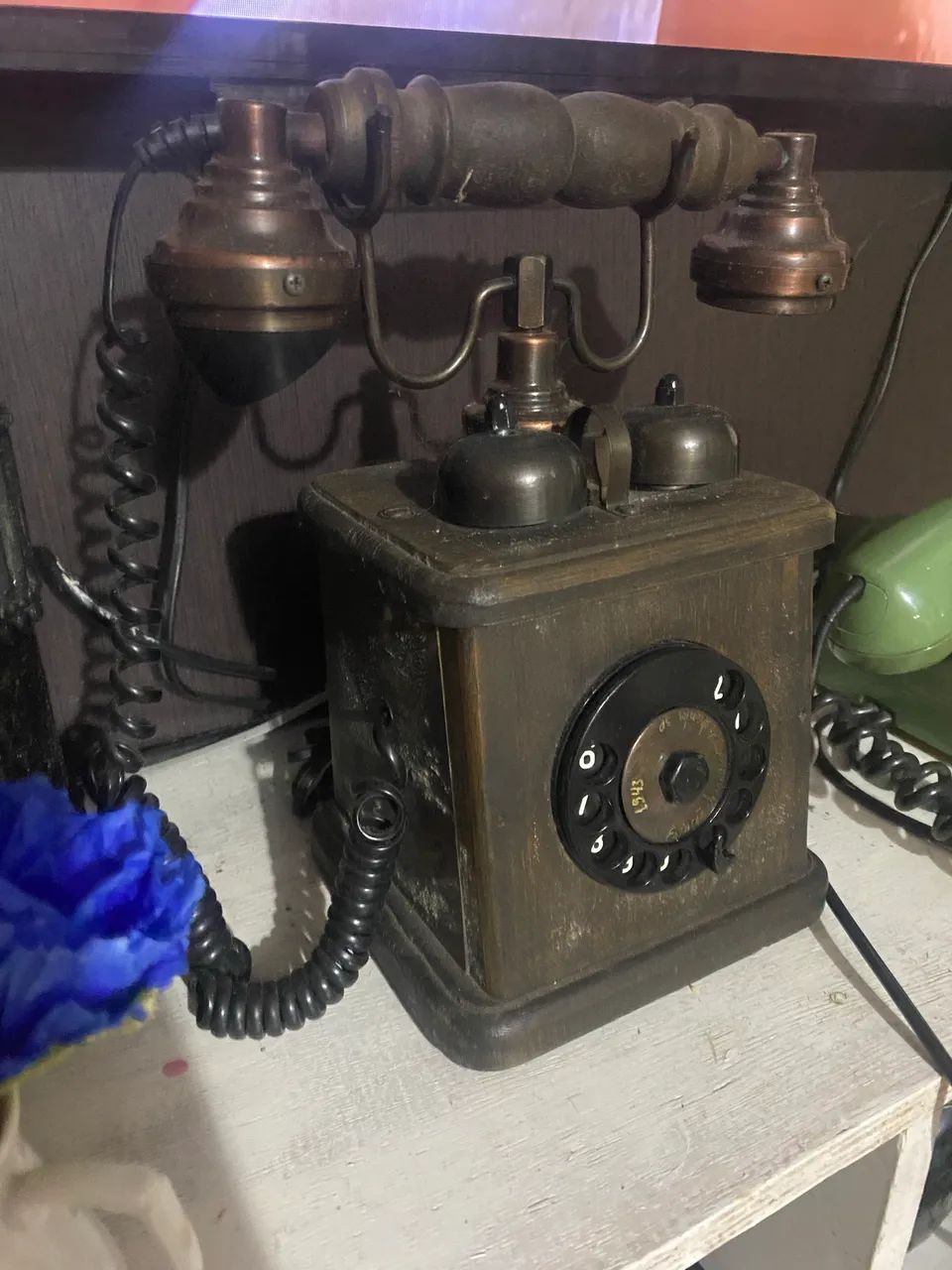 Telefone retro antigo  - Foto 3