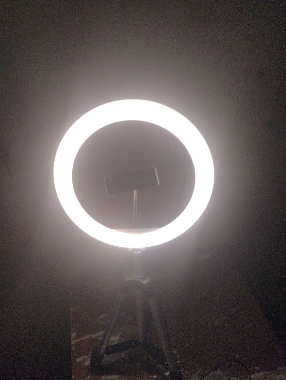 Iluminador Led Ring Light Funpro 10 Polegadas 3 Cores 12.5w - Foto 2