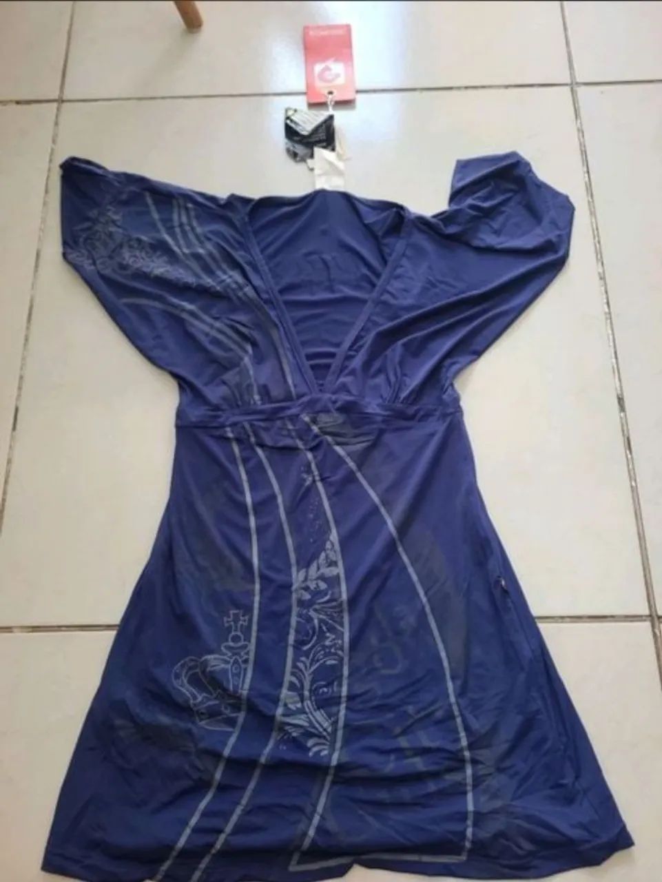 vestido azul