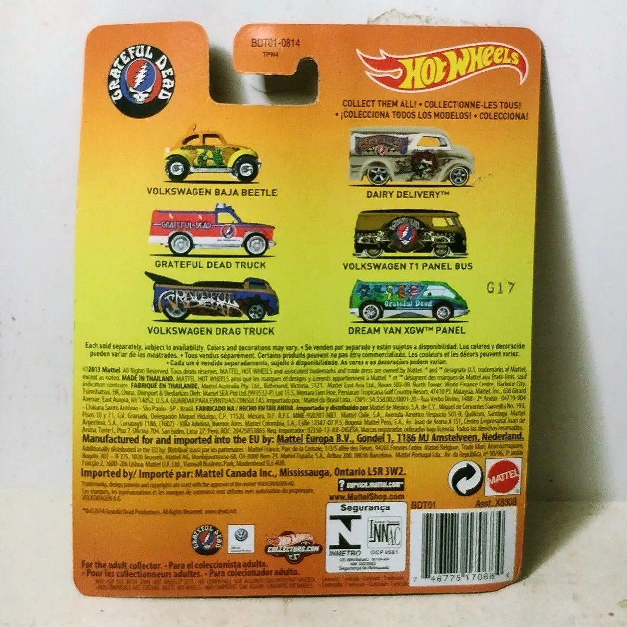 Hot Wheels Volkswagen Kombi Grateful Dead Premium - Foto 2