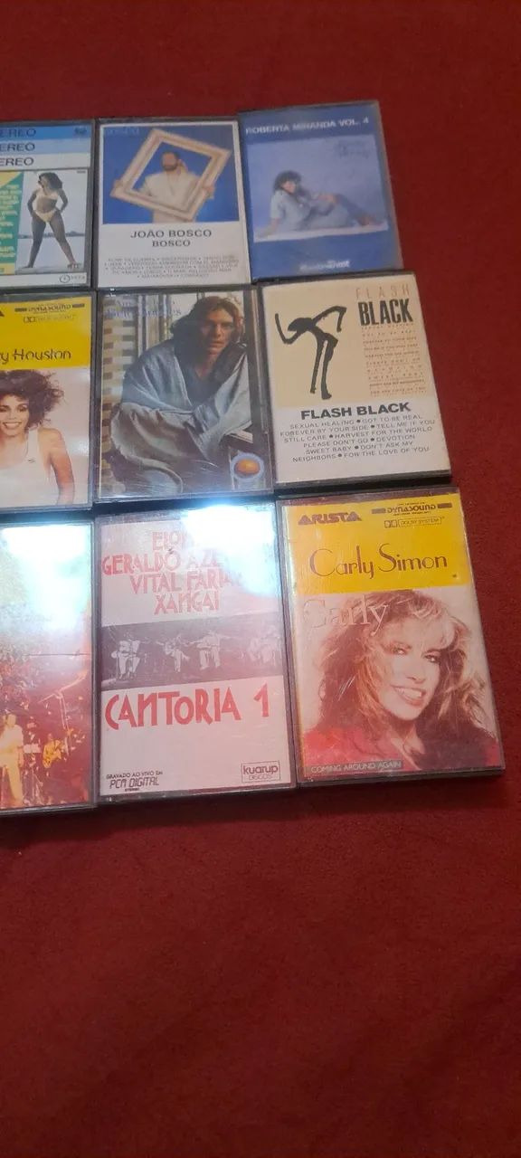 18 fitas cassete originais 20,00 cada. - Foto 2