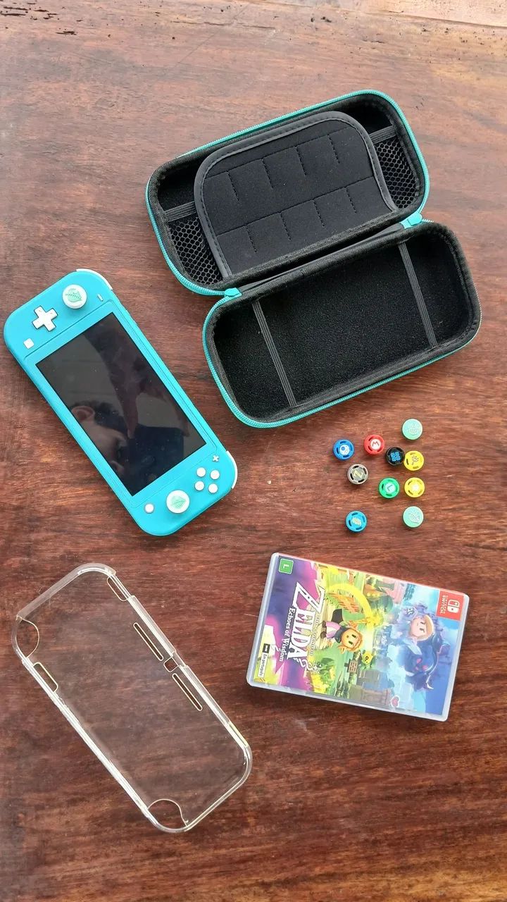 Console Nintendo Switch Lite + Jogo The Legend of Zelda (Mídia