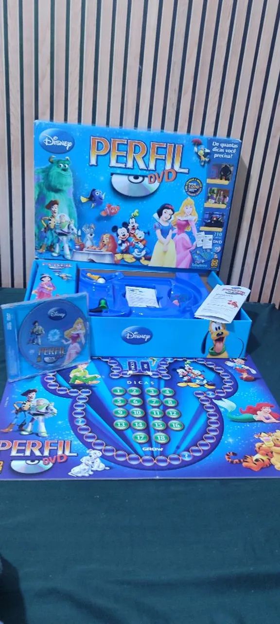 Perfil Junior Disney com Dvd- Novo