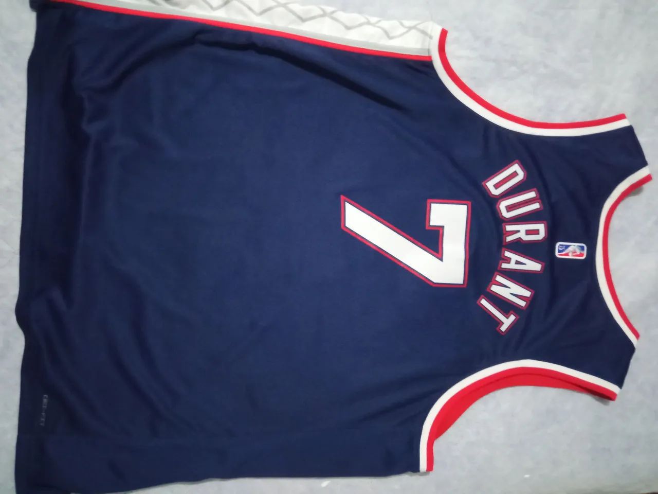 Regata Nike NBA Basketball Brooklyn Nets City Edition Statement Kevin Durant - Foto 5