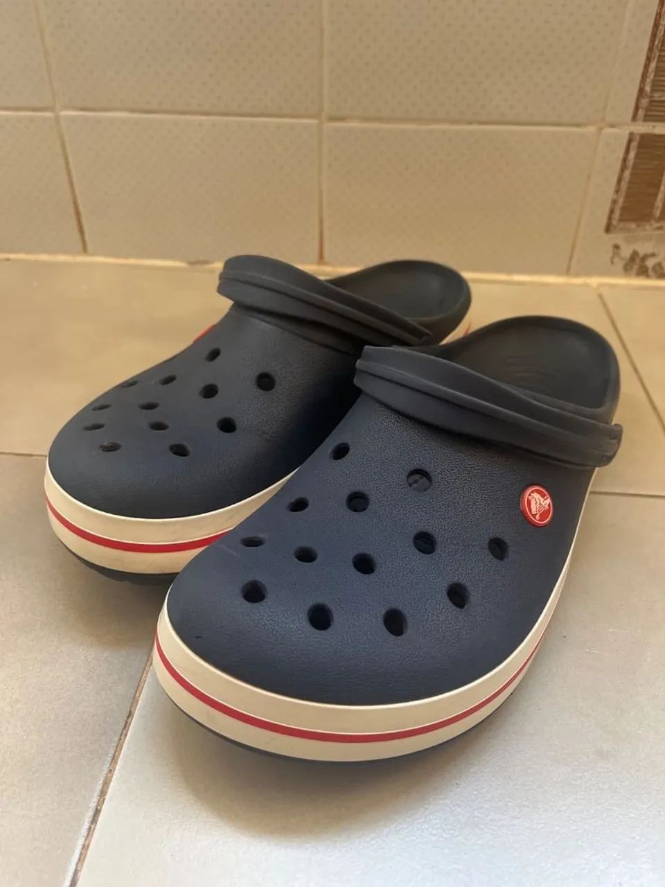 Crocs crocband azul marinho