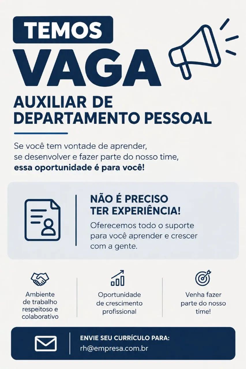 Auxiliar de RH 